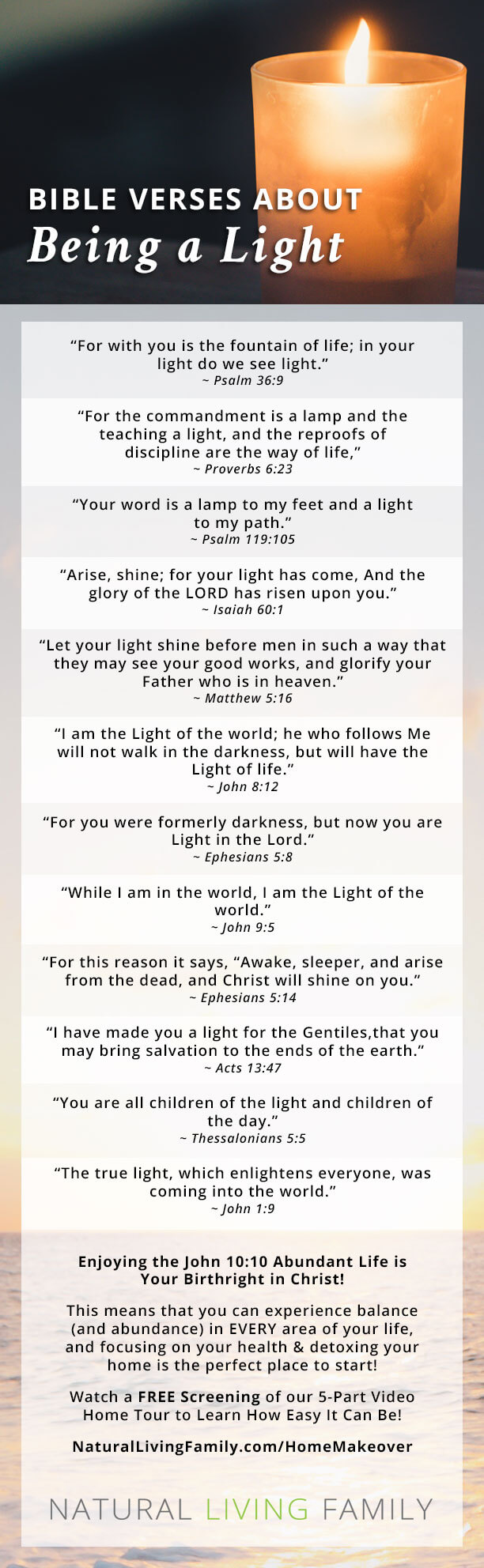 Bible Verses About Being a Light