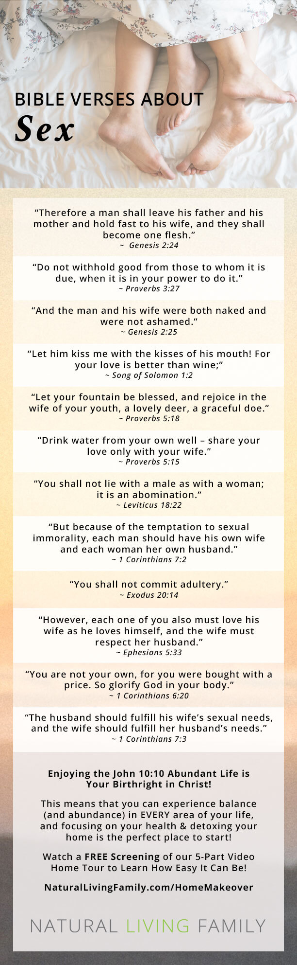 Bible Verses About Sex