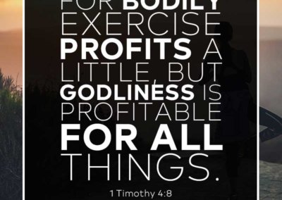 1 Timothy 4:8